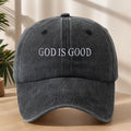 [Vintage Baseball Cap] Embroidered "GOD IS GOOD" Design