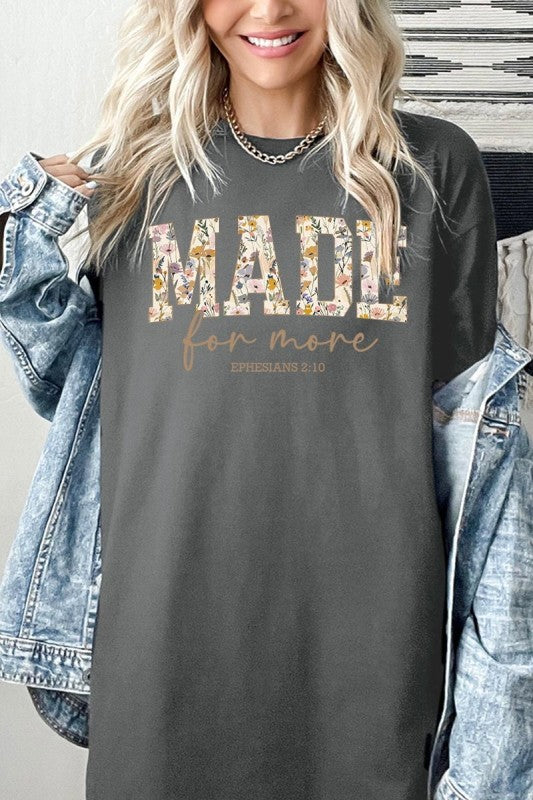 Made for More Faith Graphic Plus Heavy Cotton Tee