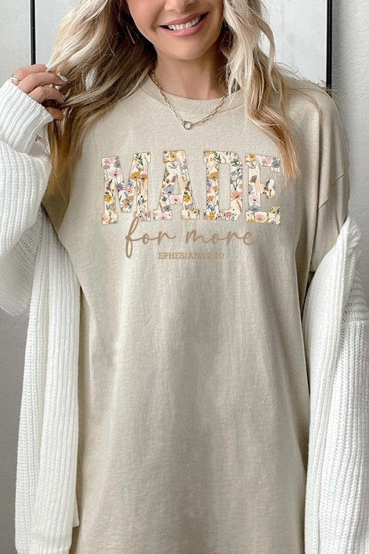 Made for More Faith Graphic Plus Heavy Cotton Tee