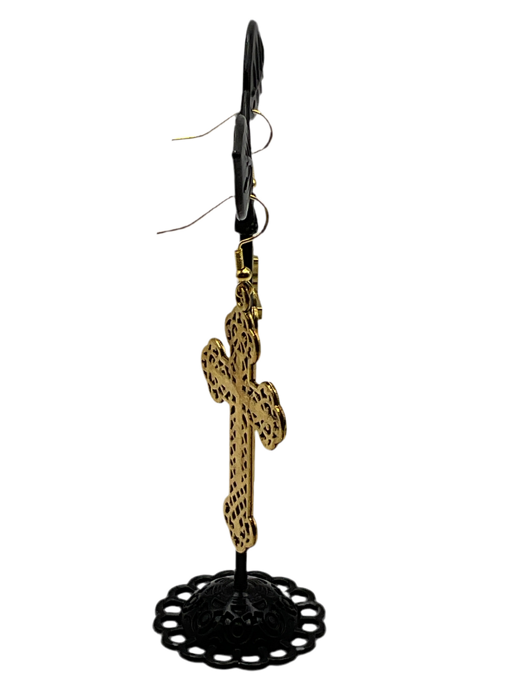 Cross earrings
