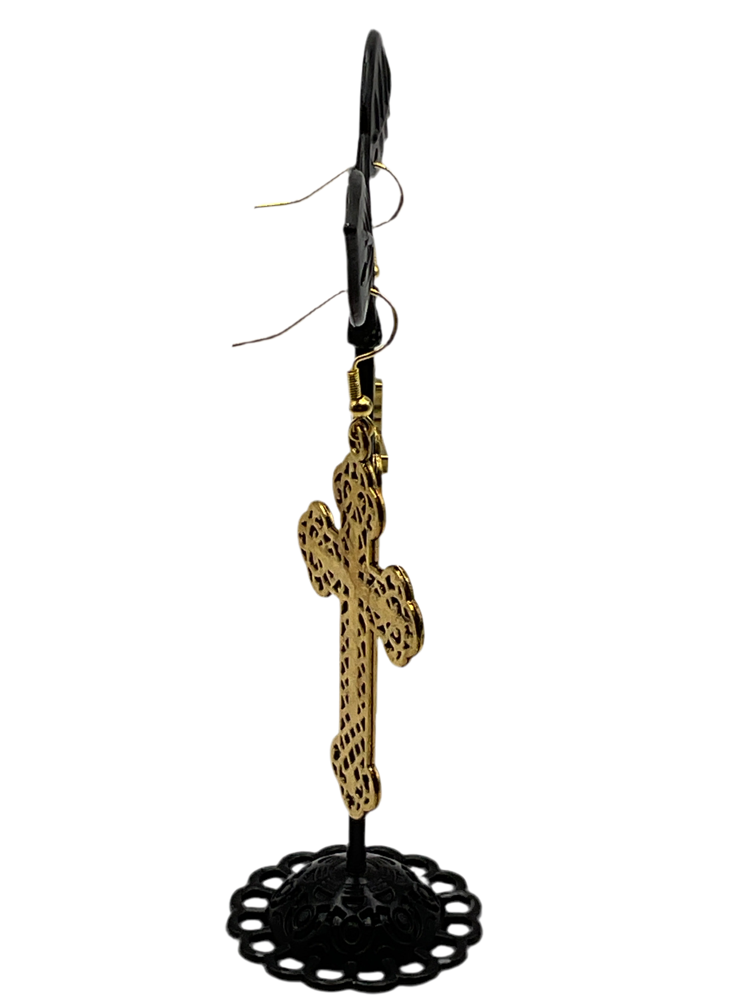 Cross earrings