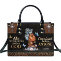 Jesuspirit Leather Handbags For Women - Bible Bags Religious Bag - Christian Gifts For Women (Black Women Medium)