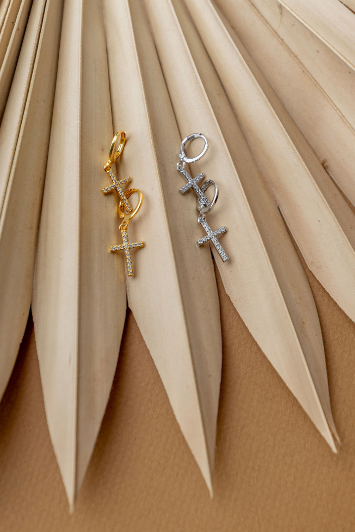 Cross Earrings