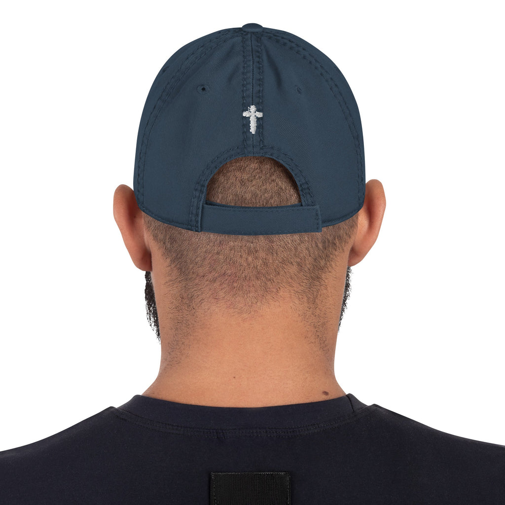 Child of God Distressed Embroidered Dad Hat