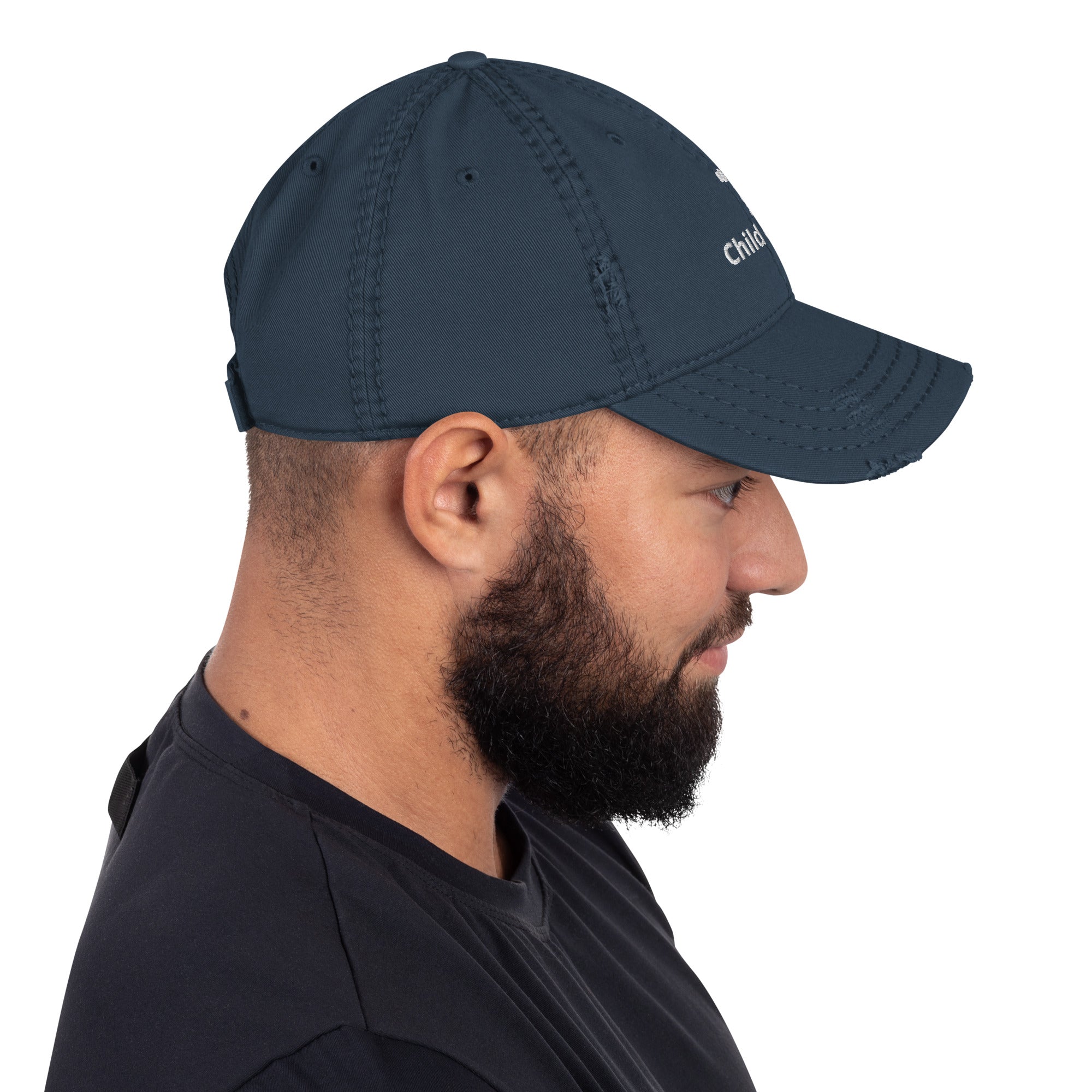 Child of God Distressed Embroidered Dad Hat