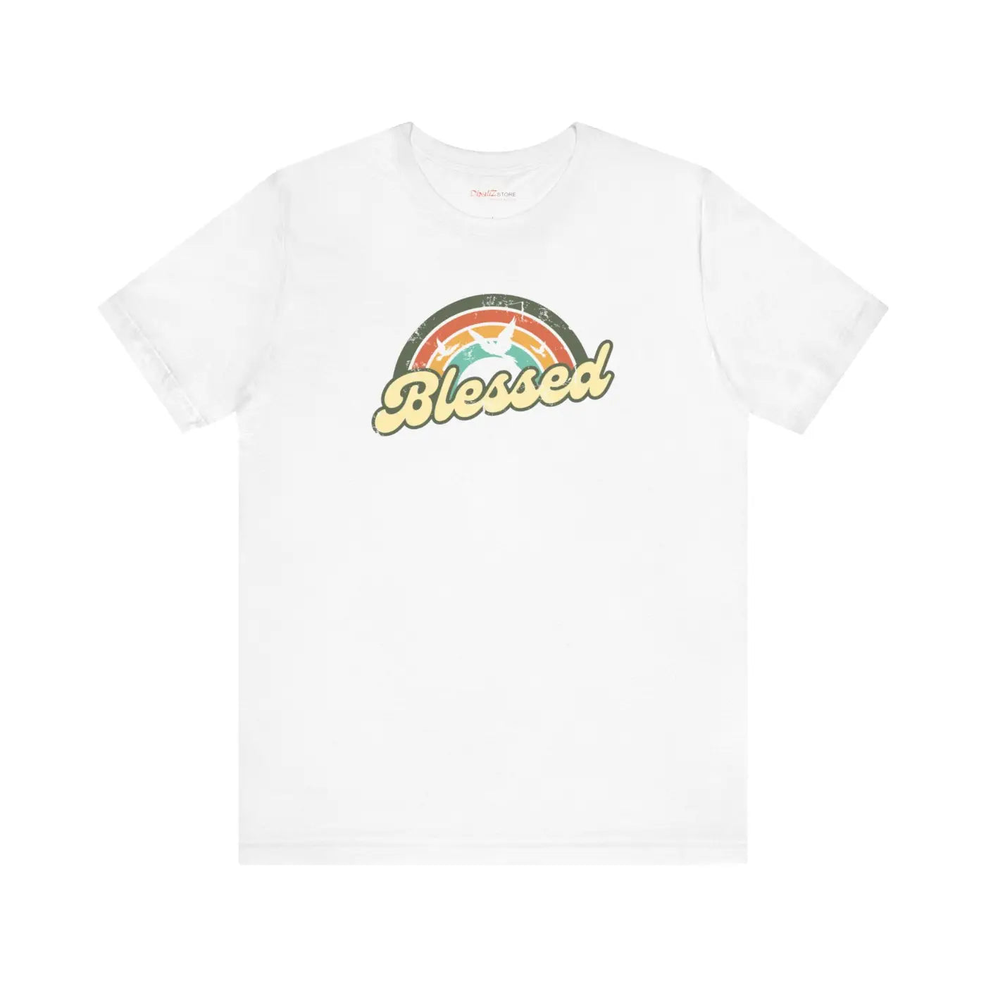 Soft Blessed Christian T-Shirt - Cotton Jersey Tee - Dipaliz