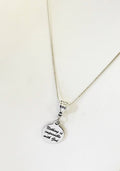 Christian Jewelry Gifts, Nothing Is Impossible With God Silver Necklace, Religious Jewelry, Motivational Christian Encouragement Gifts