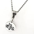 His Grace Is Enough Necklace, Christian Jewelry, God’s Grace Gift, Encouraging Gift, Christian Gift, Religious Jewelry Gift For Her