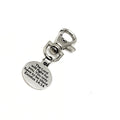 Bag Charm, The Lord Will Fight For You Charm, Exodus 14 14 Faith Quote, Christian Gift, Christian Charm, Keychain Charm