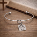 Pray More Worry Less Cuff Bracelet Faith Jewelry Christian Encouragement Gift Inspirational Religious Bracelet