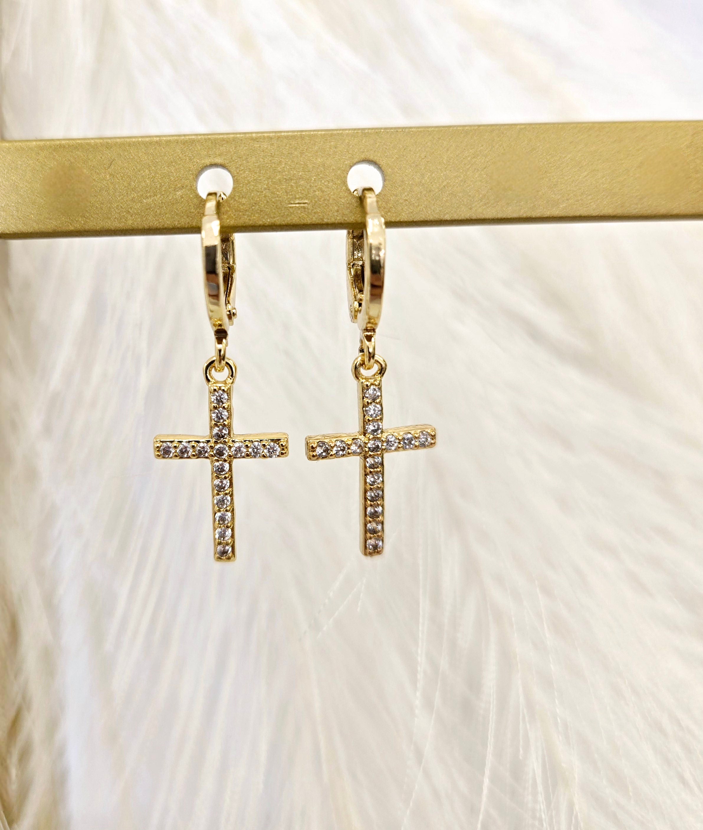 Cross Earrings